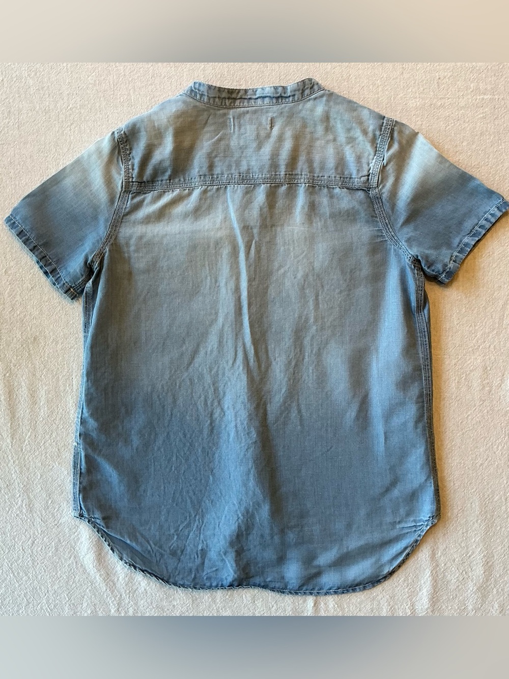 Madewell Lightweight Denim Top | Size Small - Picture 2 of 6